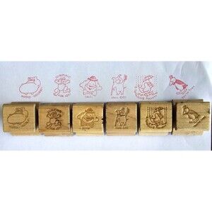 Animal Themed With Phrases Rubber Stamps For Crafts Cardmaking Scrapbooking LOT